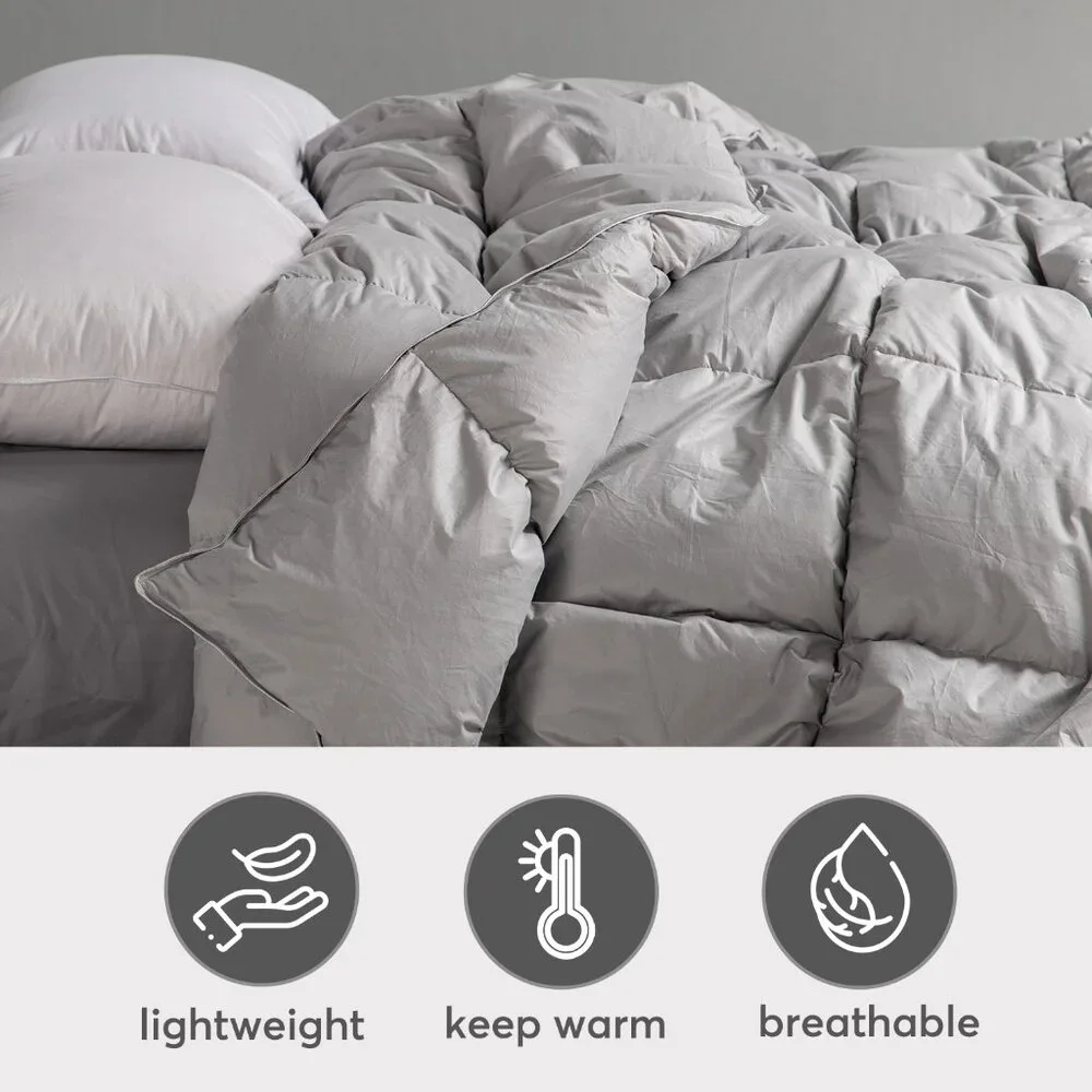 Twin New Original Packaging - Cotton Comforter - Goose Down and Feather Duvet